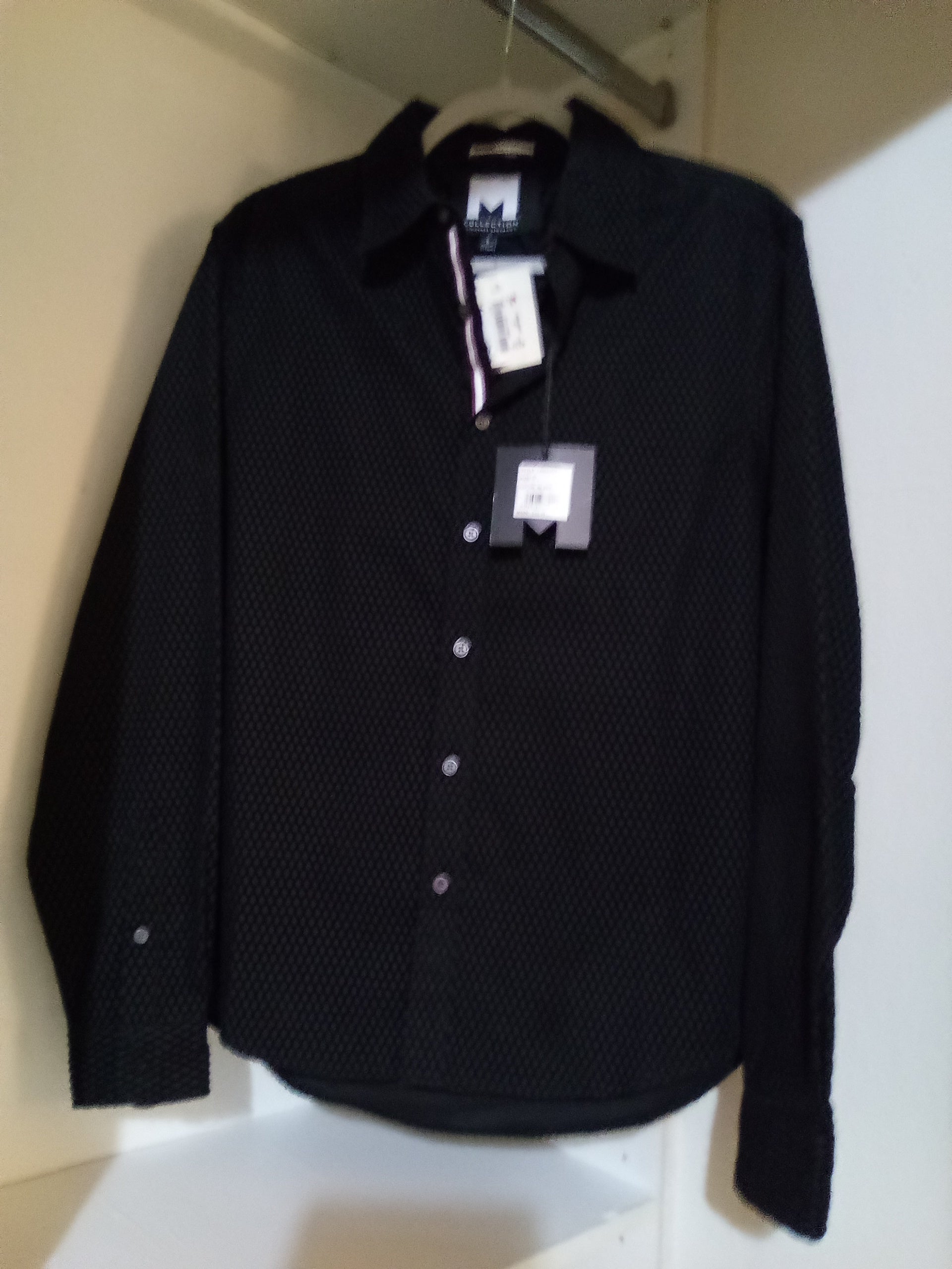Michael Strahan Black Shirt Size Small